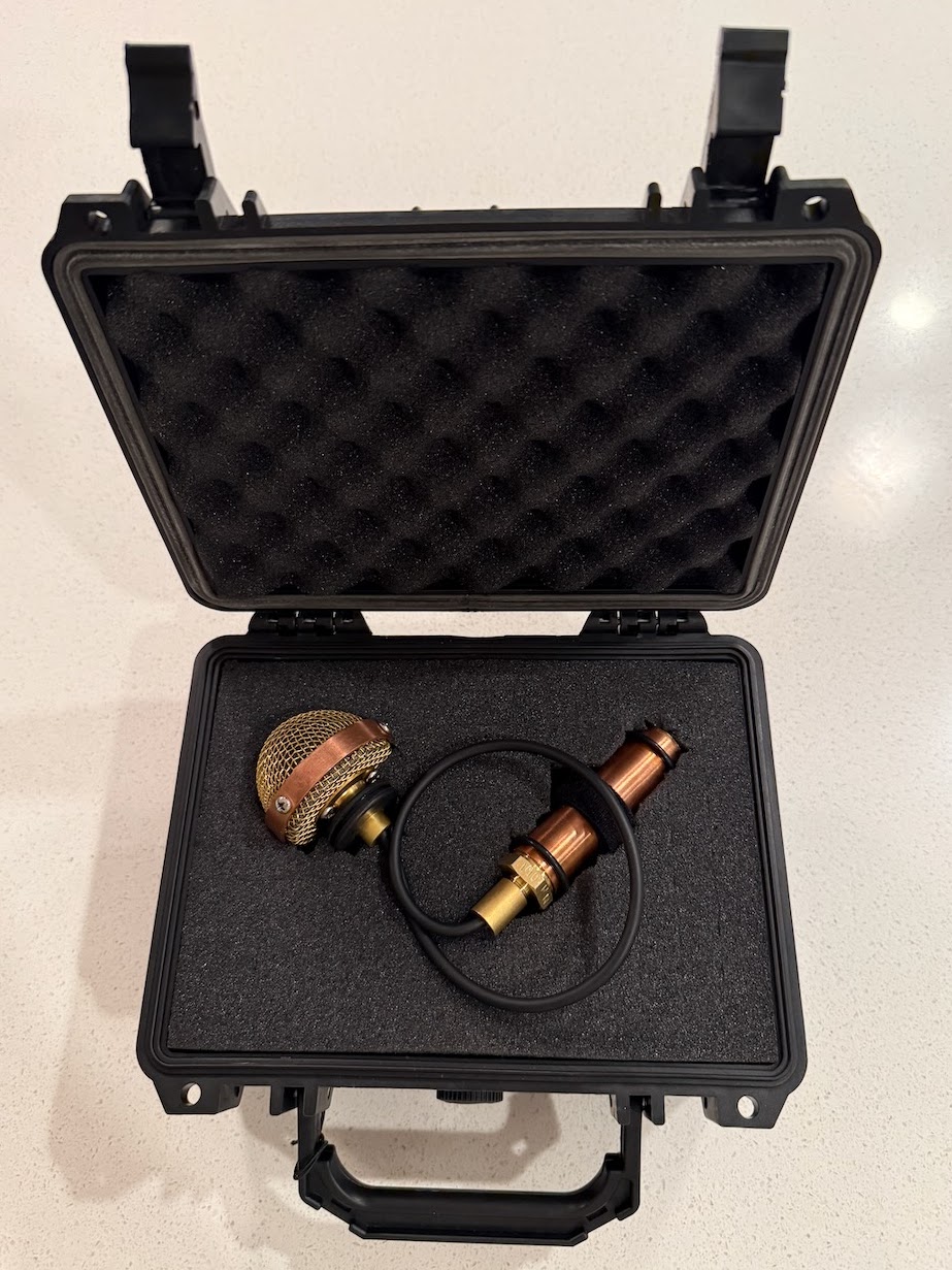 Chester in flight case