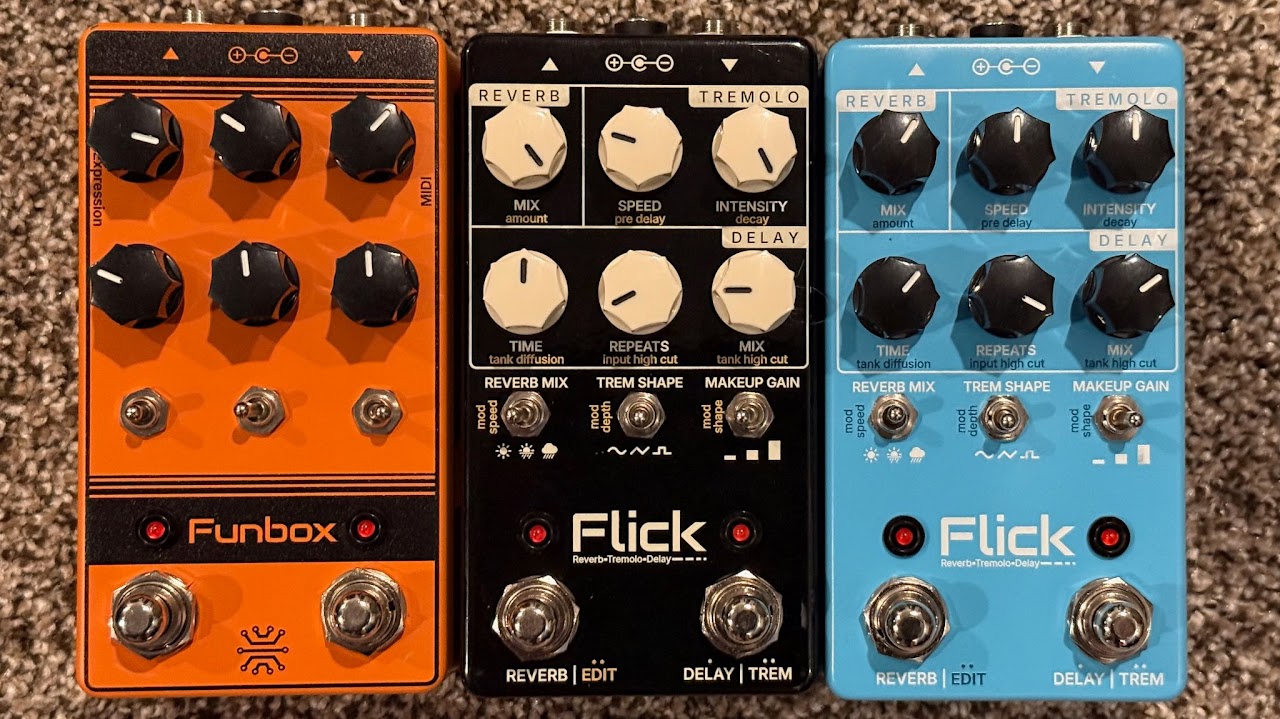 The Flick and Funbox pedals